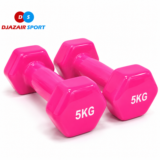 Paire Haltères 5 kg Rose REF-04006