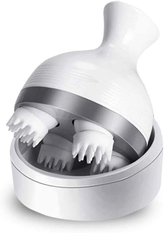 Masseur de Cuir Chevelu Électrique 4 Têtes Rotatives