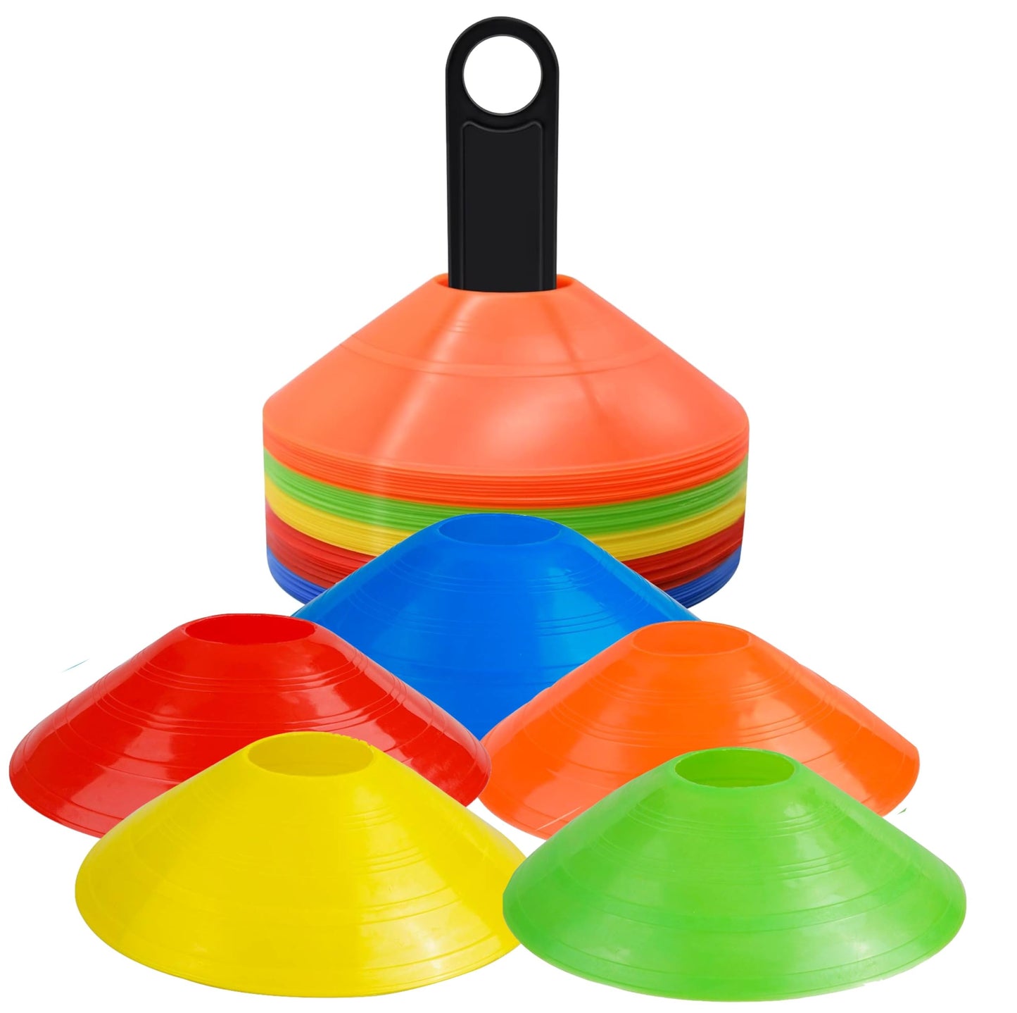 Packs 5 Pièce De Plot Assiette Entrainement, Plots de Marquage REF-3116