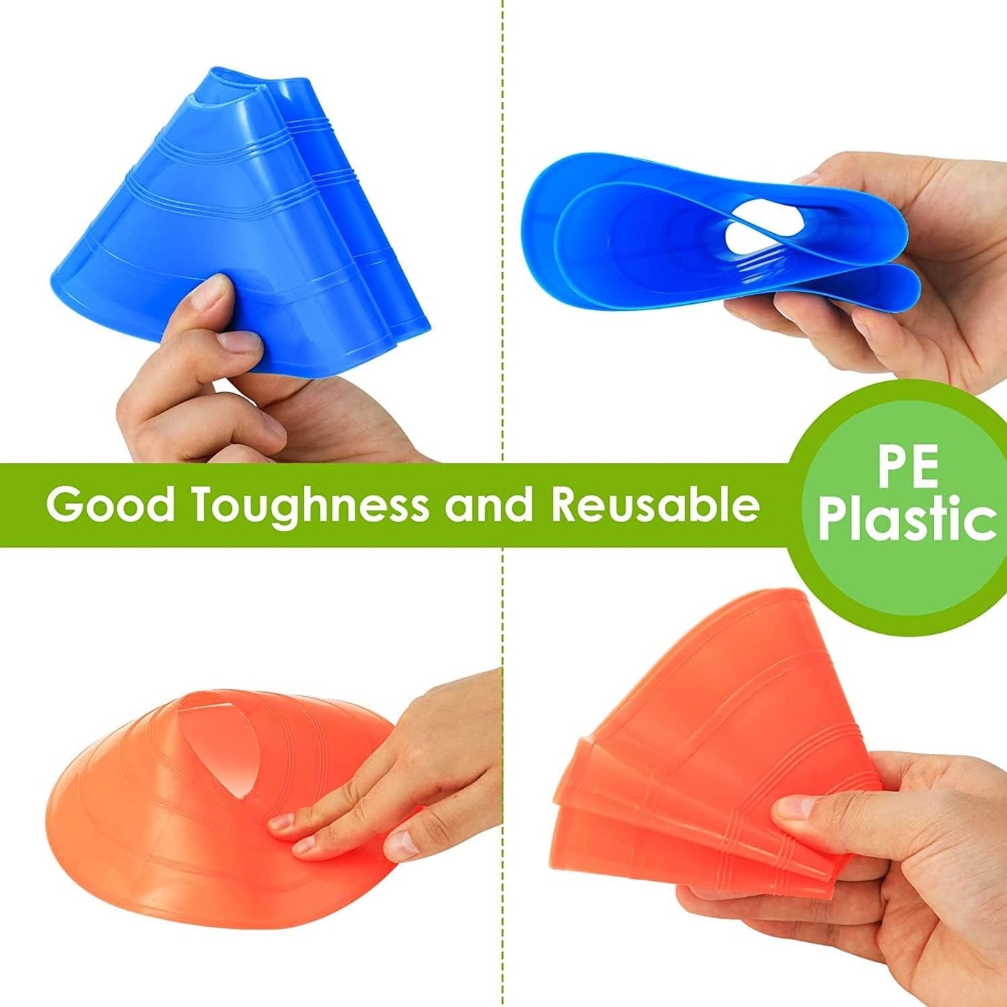 Packs 5 Pièce De Plot Assiette Entrainement, Plots de Marquage REF-3116