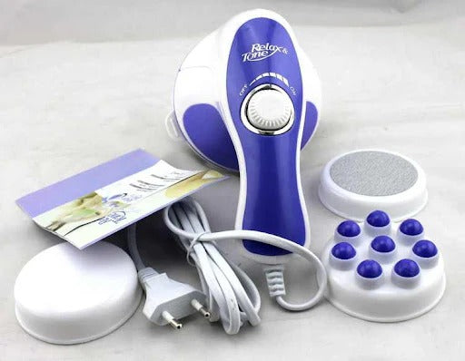 Relax & Spin Tone - Masseur Corporel 5 Têtes Anti-Cellulite