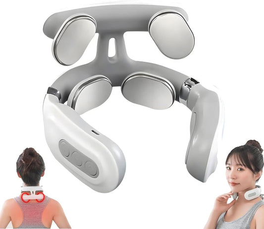 Masseur Cervical Électrique 4 Têtes