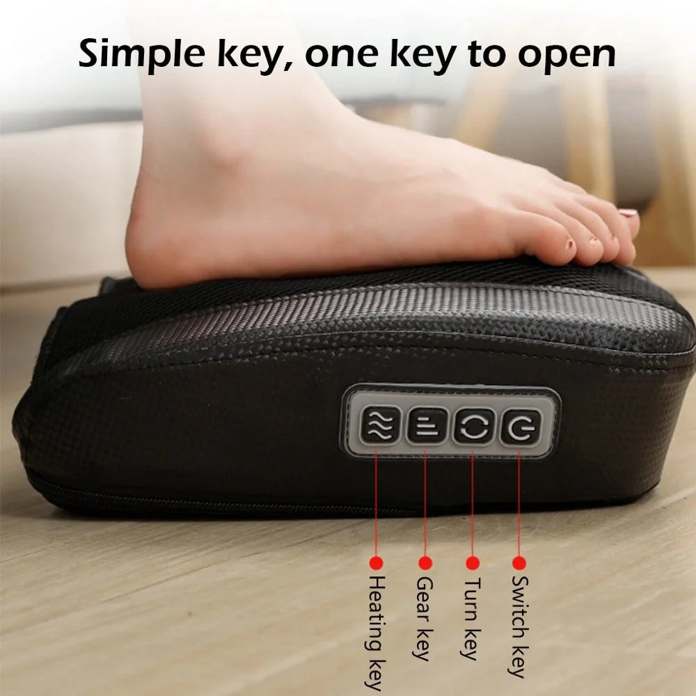 Masseur de Pieds Électrique Shiatsu 5 Niveaux Chaleur