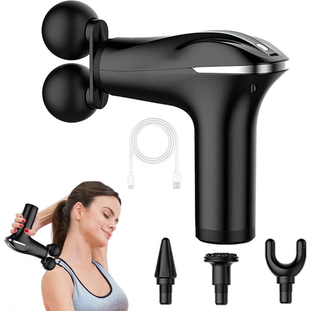 Massage Gun Double-T - Pistolet Masseur Musculaire Percussif