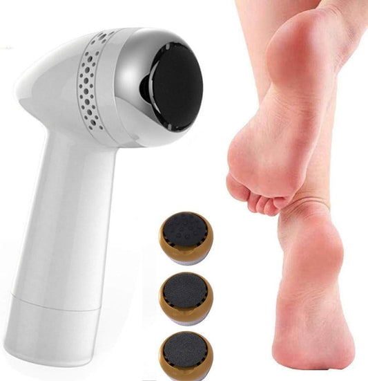 Lime à Pieds Électrique avec Aspiration - 3 Têtes Quartz