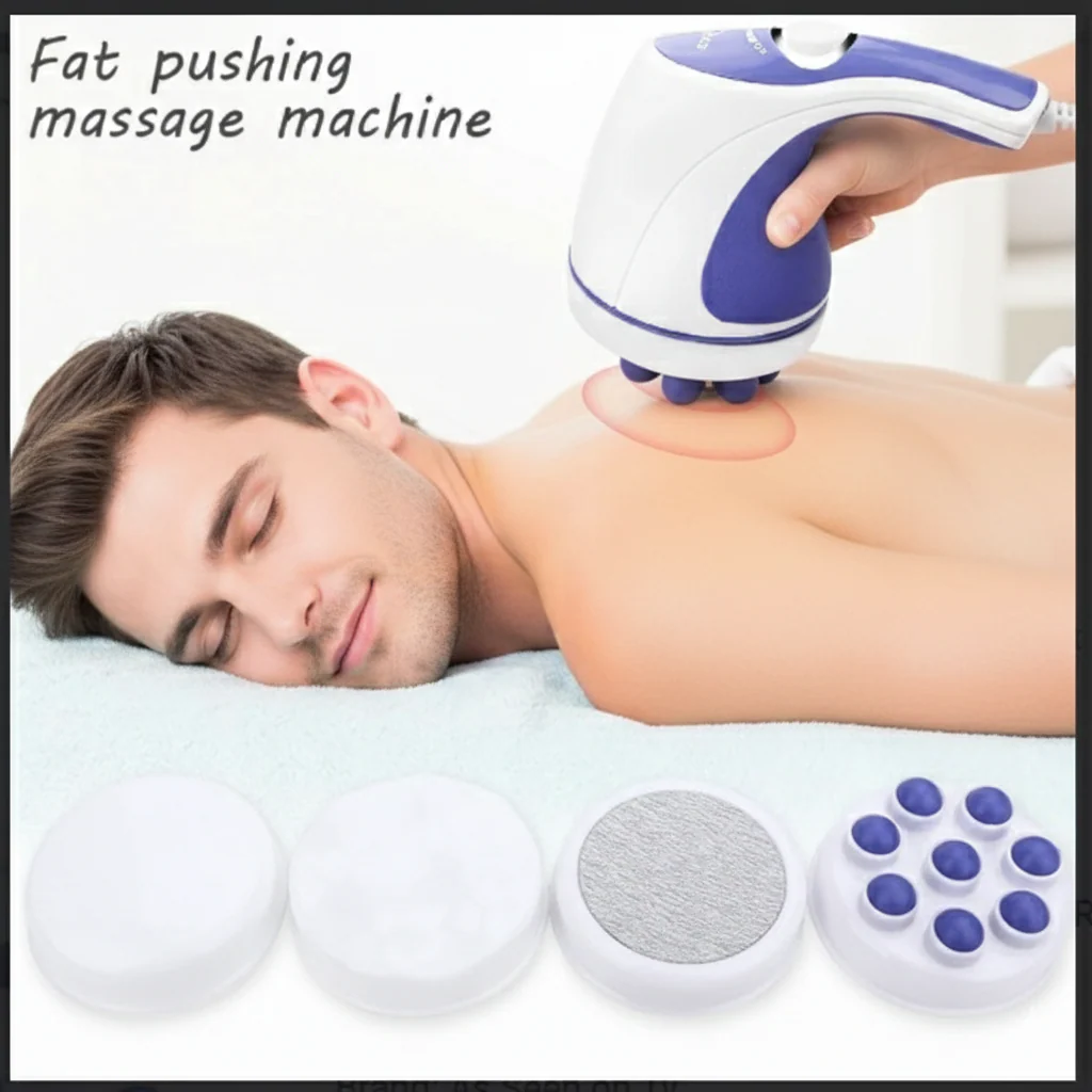 Relax & Spin Tone - Masseur Corporel 5 Têtes Anti-Cellulite