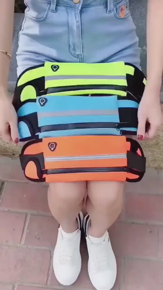 Sac banane étanche, jogging, cyclisme, réglable, antivol REF- 5815