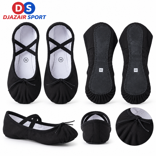 Ballerine De Danse Classique En Tissu