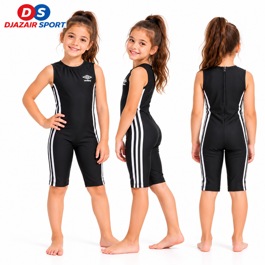 Maillot Sans Manche Natation 2 Bandes REF-6016