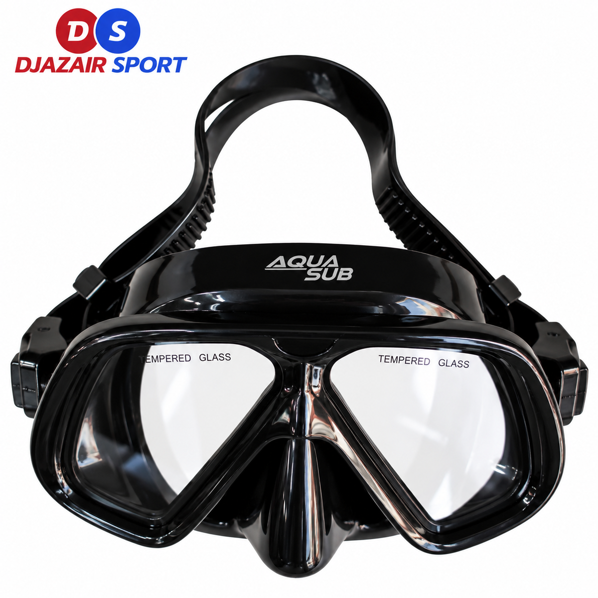 Masque De plongé  Aqua Sub Silicone NOIR M84