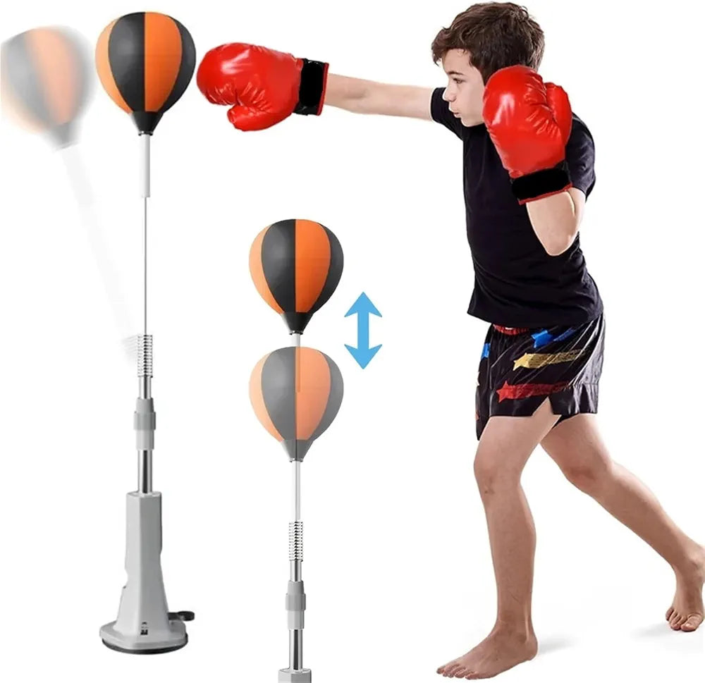 Punchingball  A Ventouse Réglable En hauteur De 1.35 Cm a 1.55 Cm REF-02025