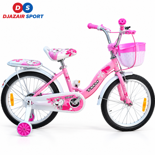 Vélo Fillette Rose TMV 20 Pouce Pour Enfants 7 ans - 12 ans