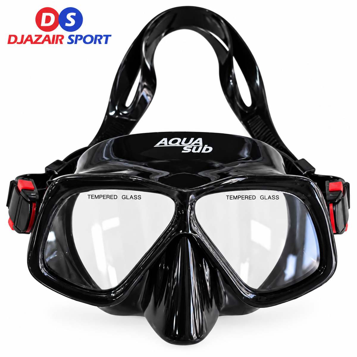 Masque De plongé  Aqua Sub Silicone NOIR M128
