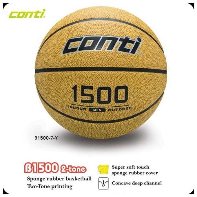 Conti Ballon Basketball Sponge rubber N° 7